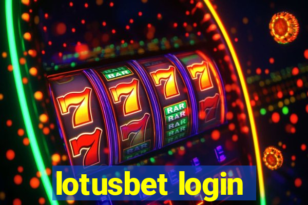 lotusbet login